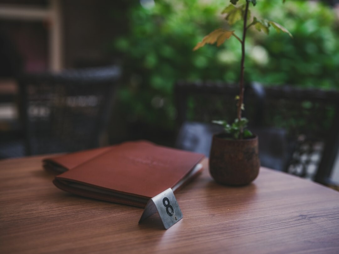 mystery book on table